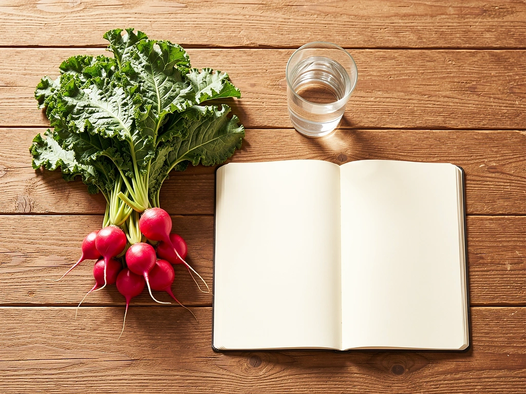 Frische Zutaten und Planung für die Ernährung